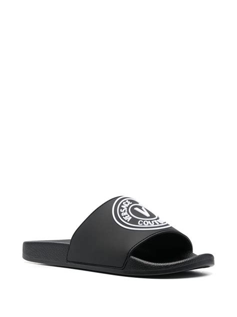 versace jeans couture label|Versace Jeans Couture slides.